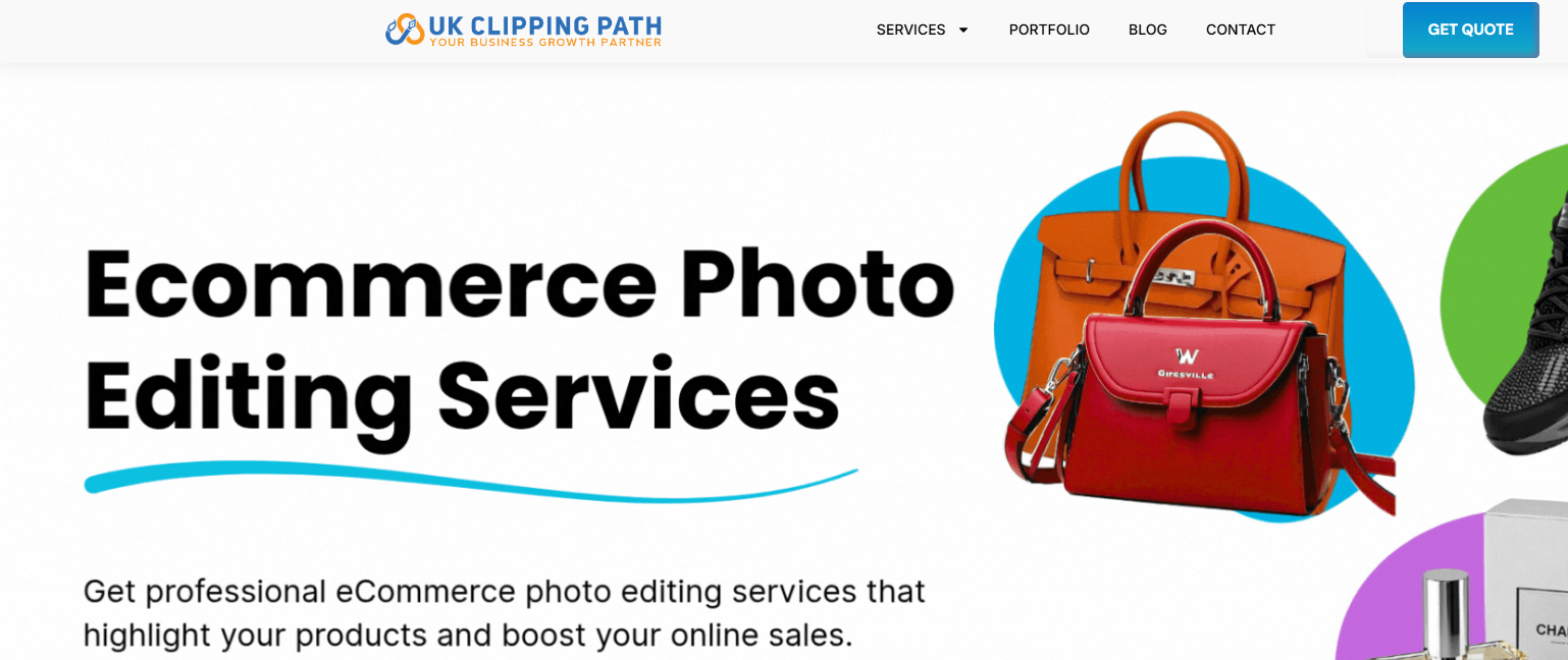UK Clipping Path – E-Commerce Image Editing SEO Growth